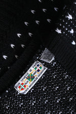 Speckled Slouchy Sportif Cardigan M