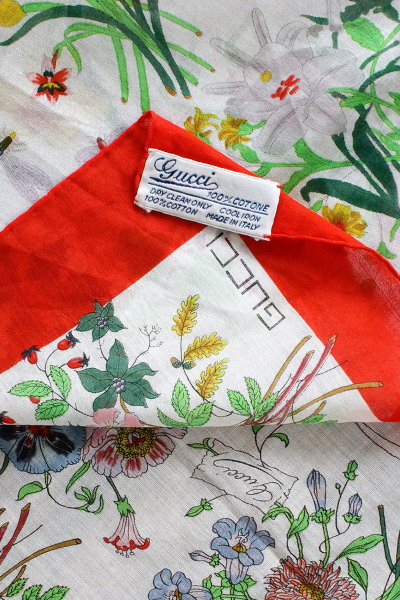 Gucci sales cotton scarf