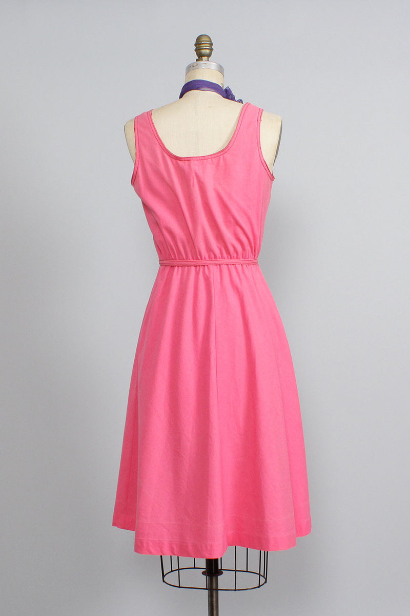 Lavallette Pink Flare Dress M
