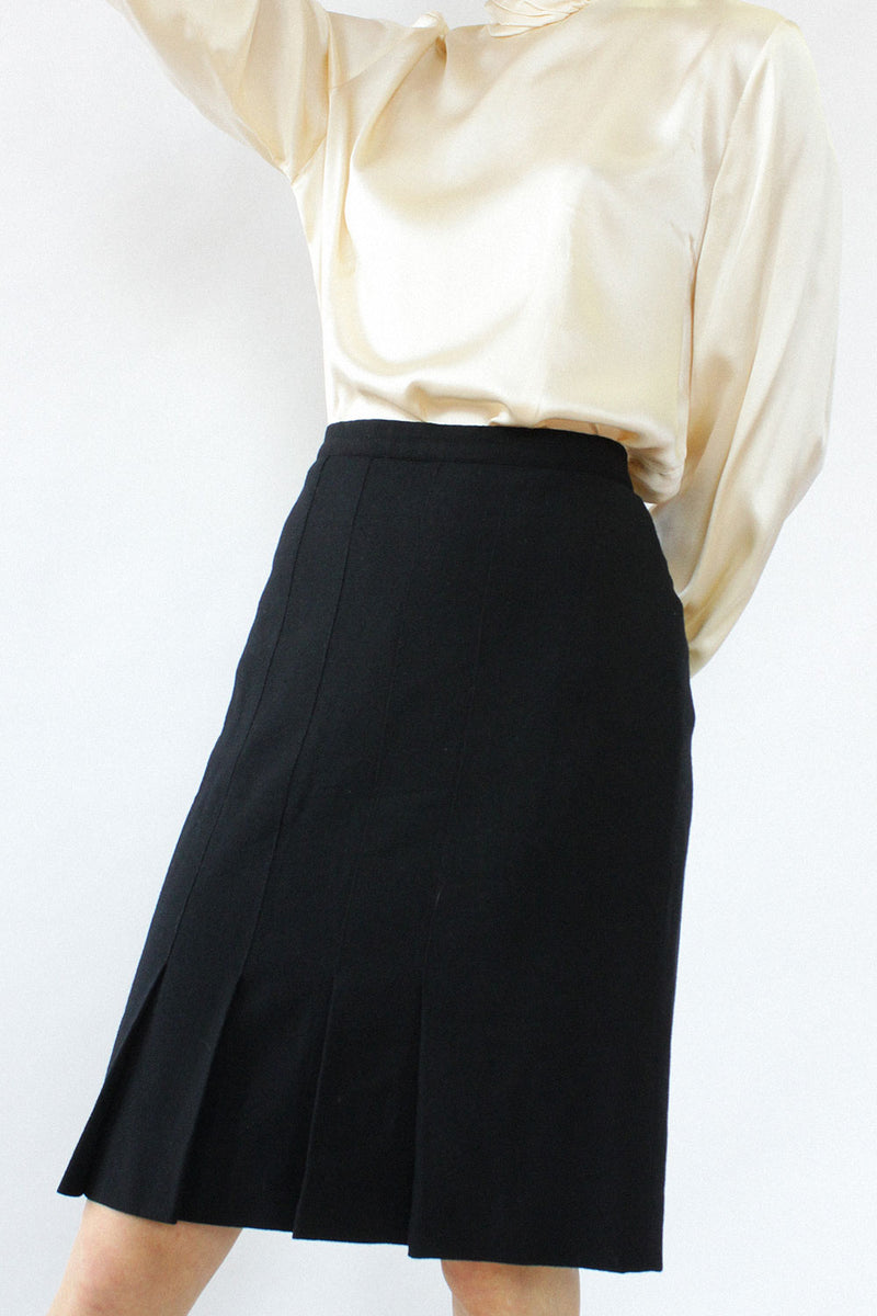 Chanel Little Black Skirt S/M
