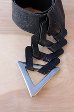 Embossed Badass 80s Belt