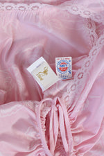 Carnation Pink Keyhole Gown & Robe Set XS/S Petite