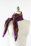 Royal Metallic Paisley Scarf