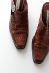 Brighton Woven Leather Mules 9