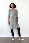Glen Plaid Dress/Duster S/M