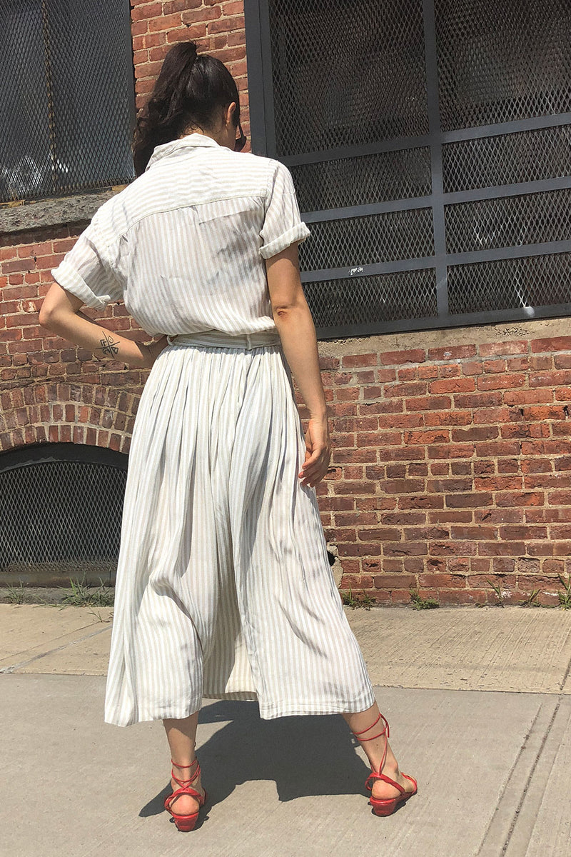 Sage Striped 2-Piece Set XS-M