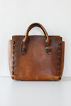 Handmade 60s Leather Tote