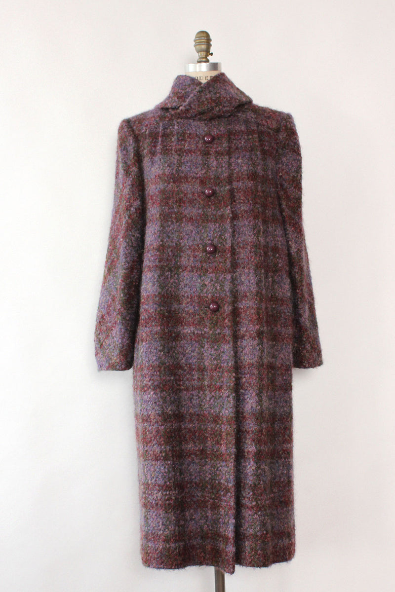 Bromley Boucle Scarf Coat M/L