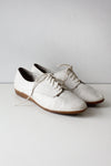 Ivory Leather Oxfords 8
