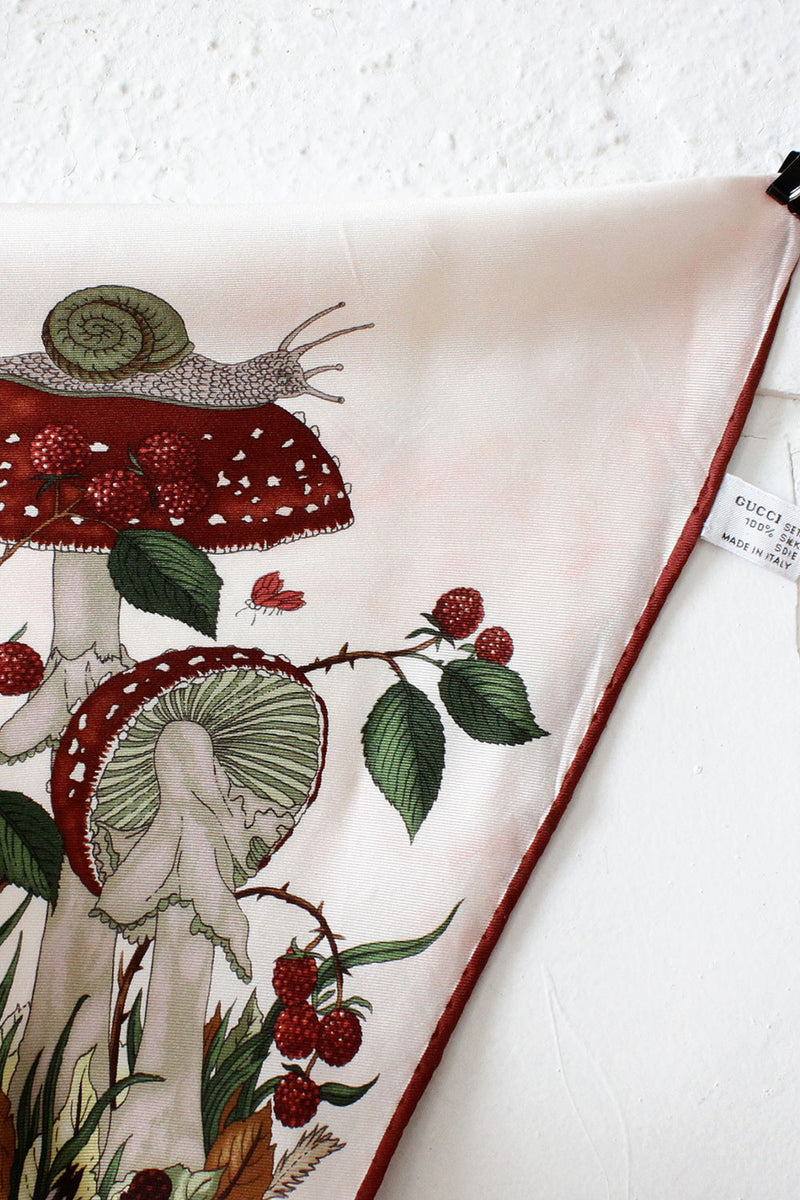 Gucci Funghi Silk Kerchief