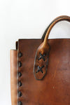 Handmade 60s Leather Tote