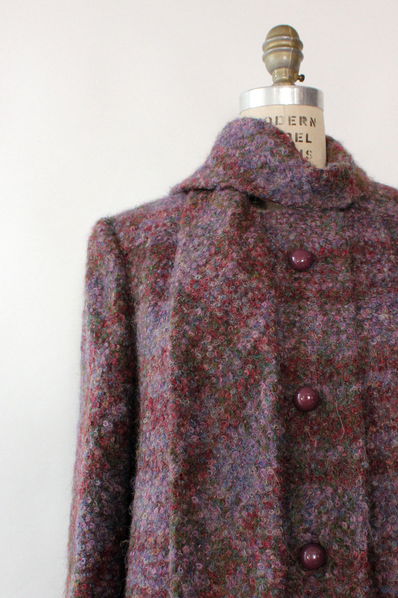 Bromley Boucle Scarf Coat M/L