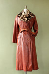 Giraffe Collar Cordovan Trench M