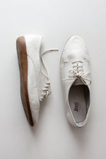 Ivory Leather Oxfords 8