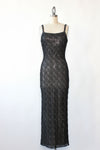 Gunne Sax Patterned Maxi Bodycon XS/S