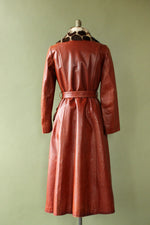 Giraffe Collar Cordovan Trench M