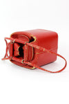 1960s Origami Leather Handbag