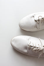 Ivory Leather Oxfords 8