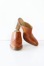 Joan & David Toffee Mules 6 1/2 - 7