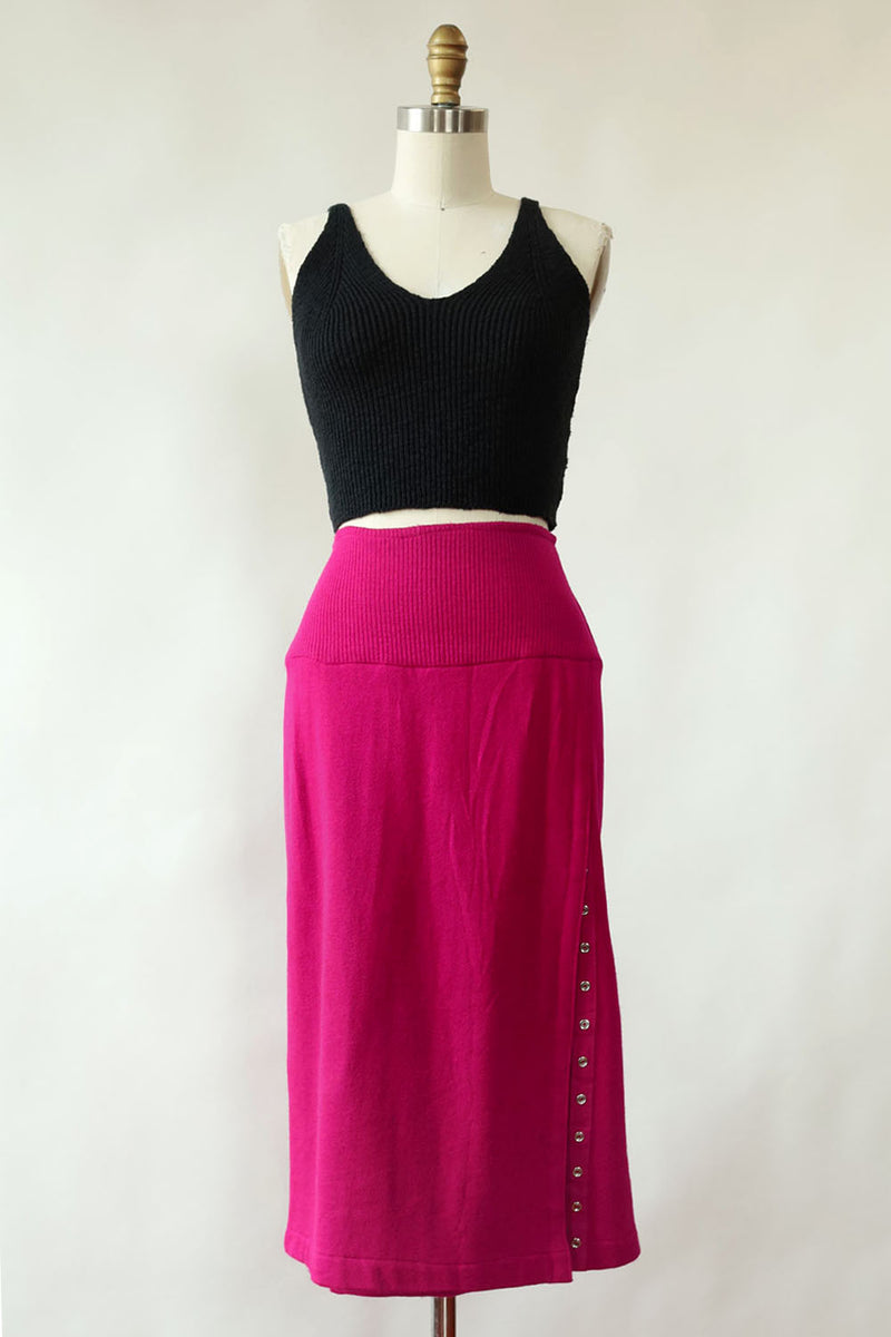 Norma Kamali Snap Skirt XS/S