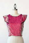 Carnival Sequin Crop Top XS/S
