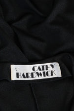 Cathy Hardwick Gathered Jersey LBD S/M