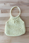 La Rue Butter Crochet Handbag