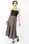 Micro Floral Tea Skirt XS