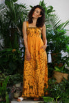 Lanz Scenic Batik Maxi Dress XS