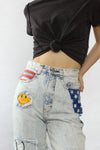 Joujou Stonewash Smiley Jeans XS