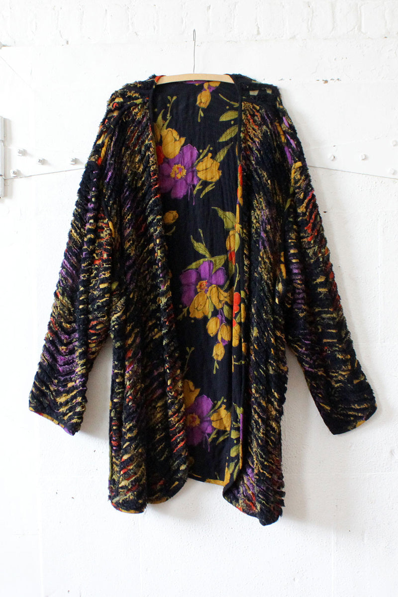 Chenille Reversible Drapey Duster