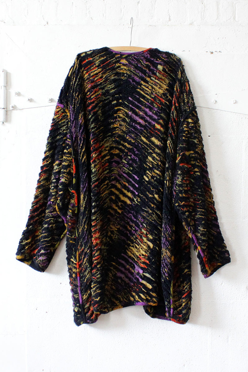 Chenille Reversible Drapey Duster