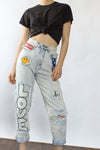 Joujou Stonewash Smiley Jeans XS