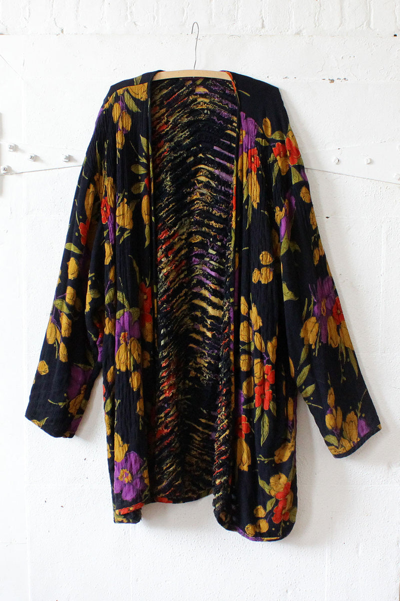 Chenille Reversible Drapey Duster