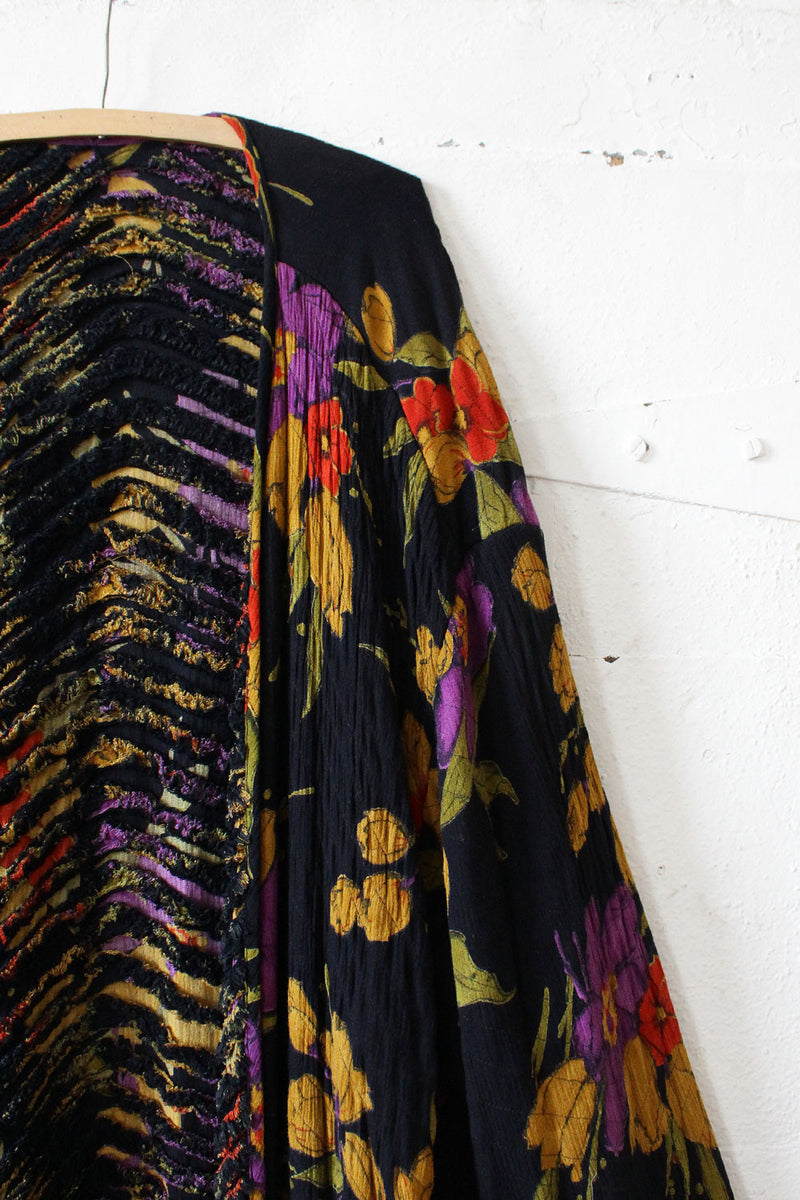 Chenille Reversible Drapey Duster