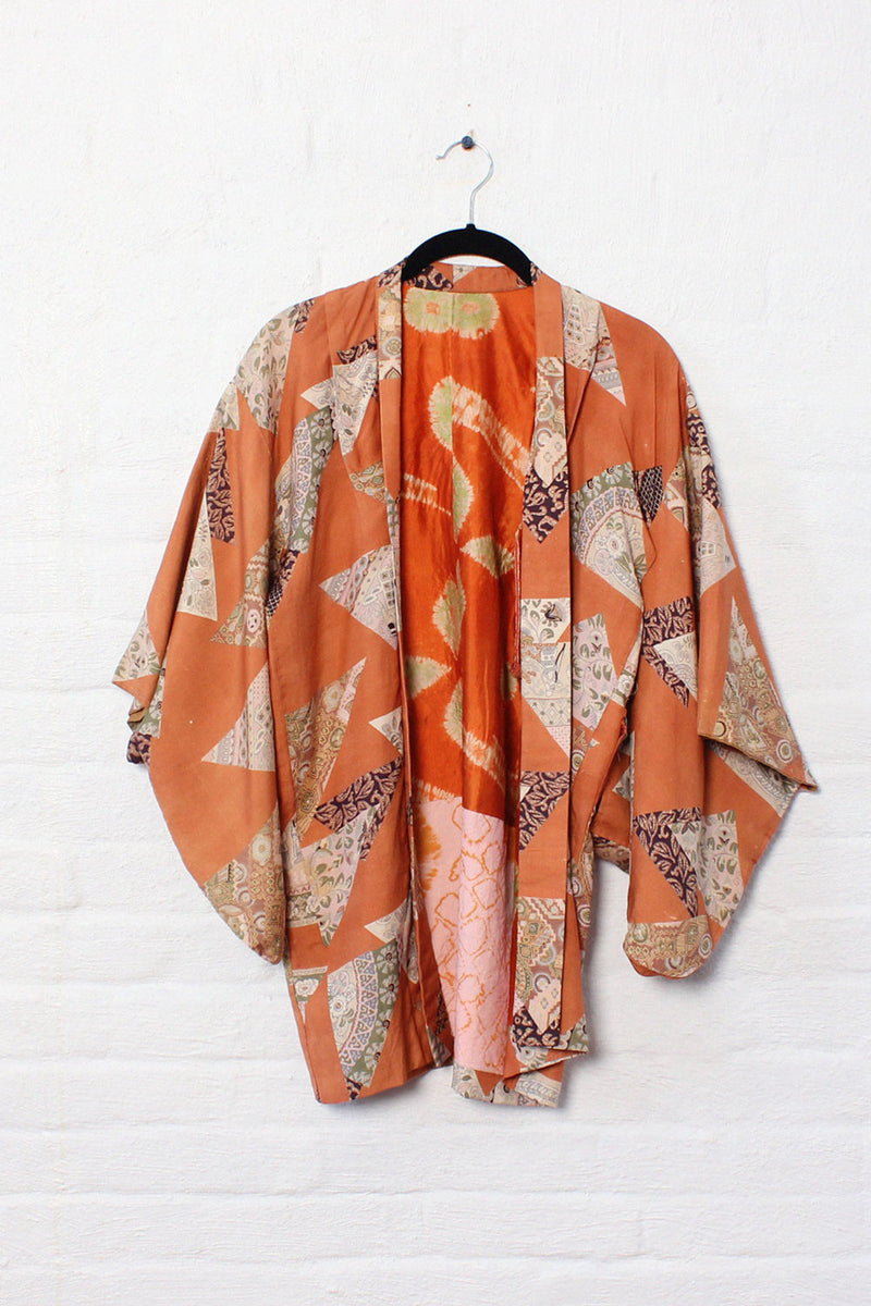 Peachy Tie Dye Haori XS/S