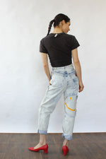 Joujou Stonewash Smiley Jeans XS