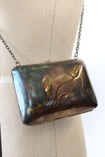 Mexican Metal Flower Purse