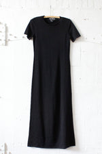 Jet Black Column Sweaterdress XS