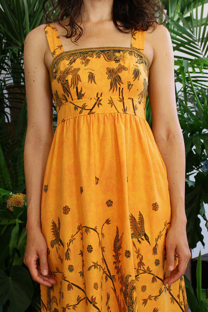 Lanz Scenic Batik Maxi Dress XS