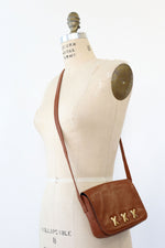 Paloma Picasso Chestnut Leather Purse
