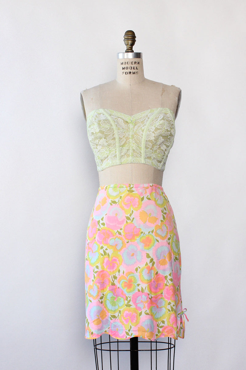 Lime Lace Bustier L