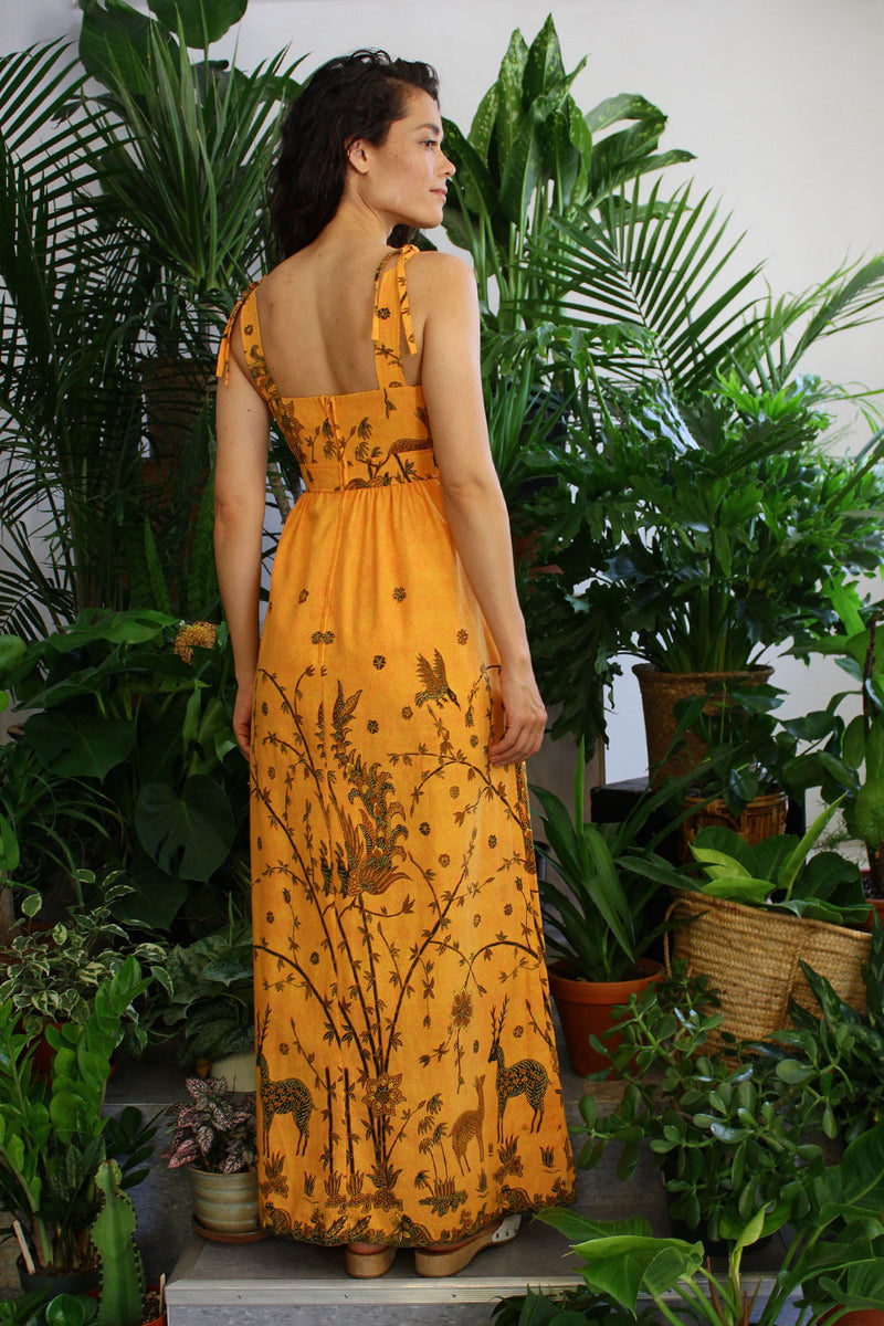 Lanz Scenic Batik Maxi Dress XS