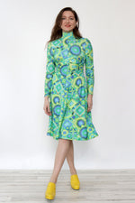 Robert-David Morton Trippy Knit Dress S
