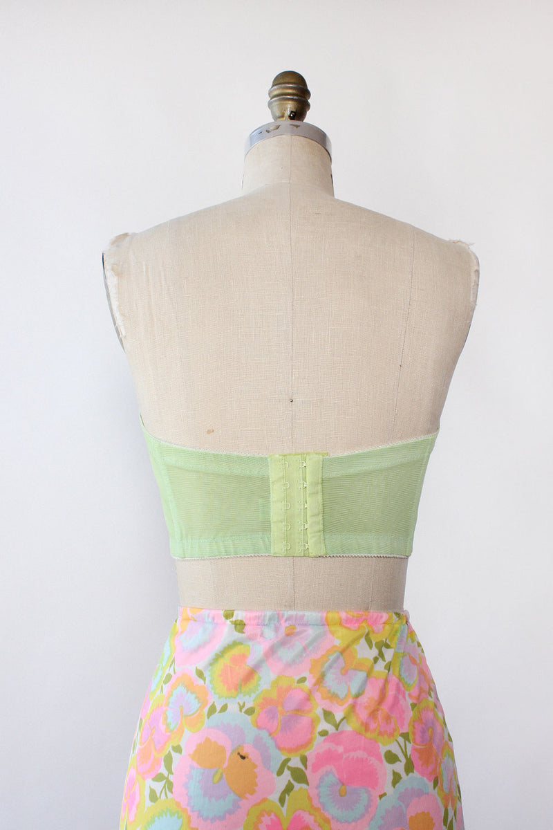 Lime Lace Bustier L