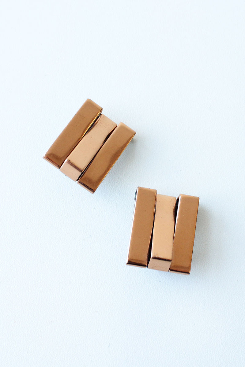Copper Deco Clip-ons