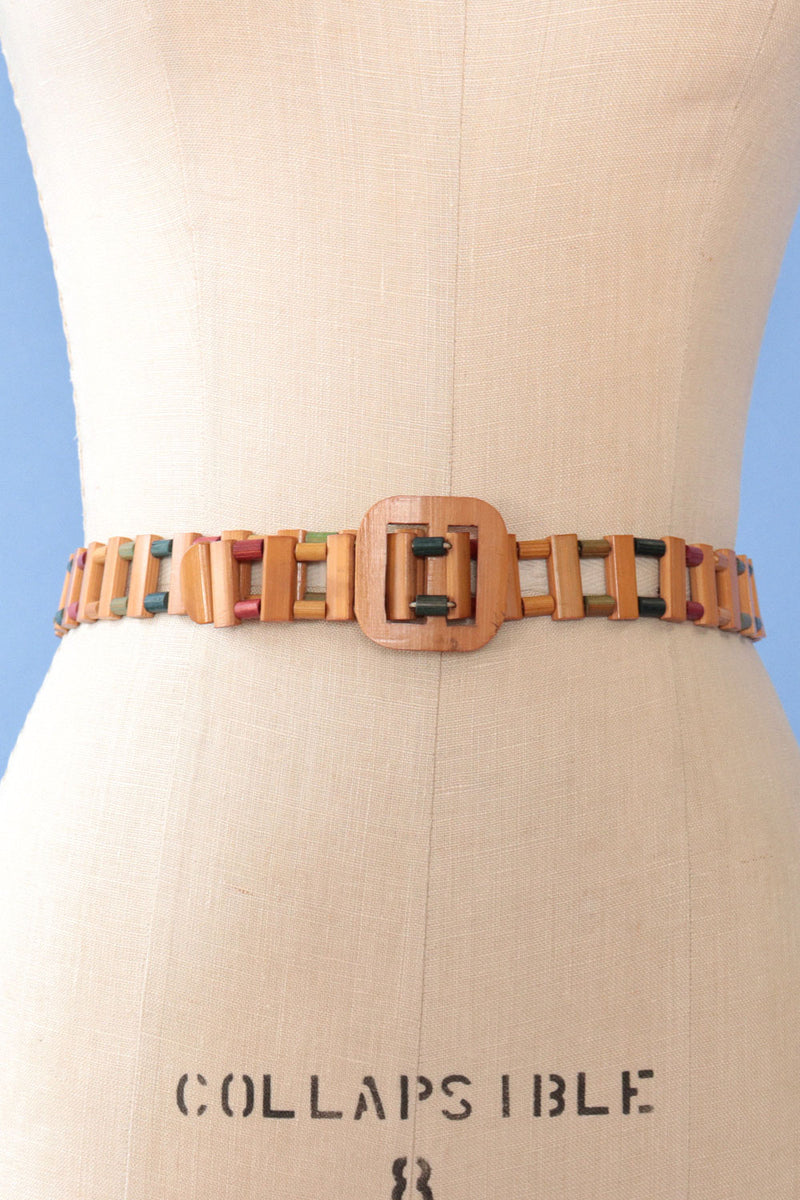 Bamboo Chain Link Belt