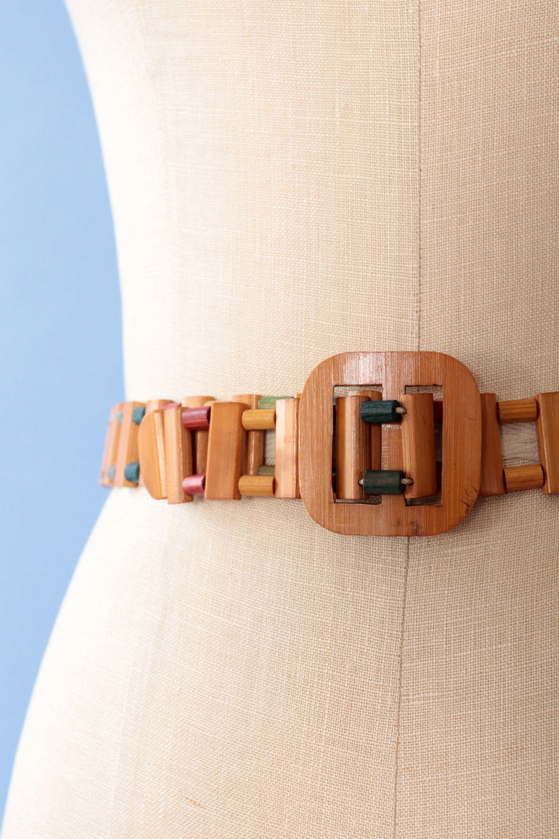 Bamboo Chain Link Belt