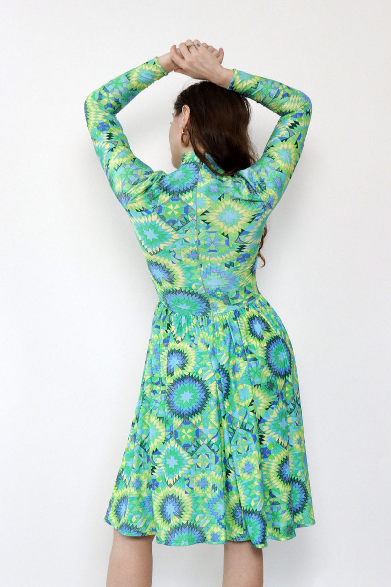 Robert-David Morton Trippy Knit Dress S
