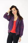 boucle sweater coat